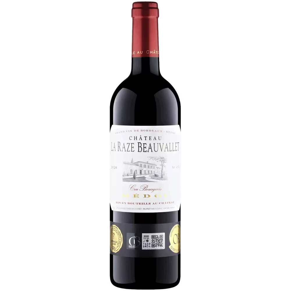 Вино Chateau La Raze Beauvallet Cru Bourgeois выдержанное красное сухое, 0,75 л — Франция