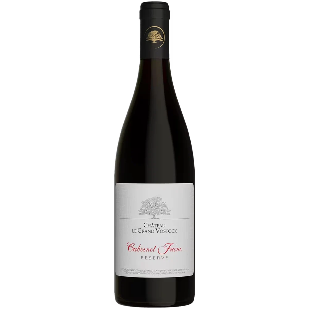 Вино Chateau le Grand Vostock Cabernet Franc Reserve красное сухое, 0,75 л — Россия