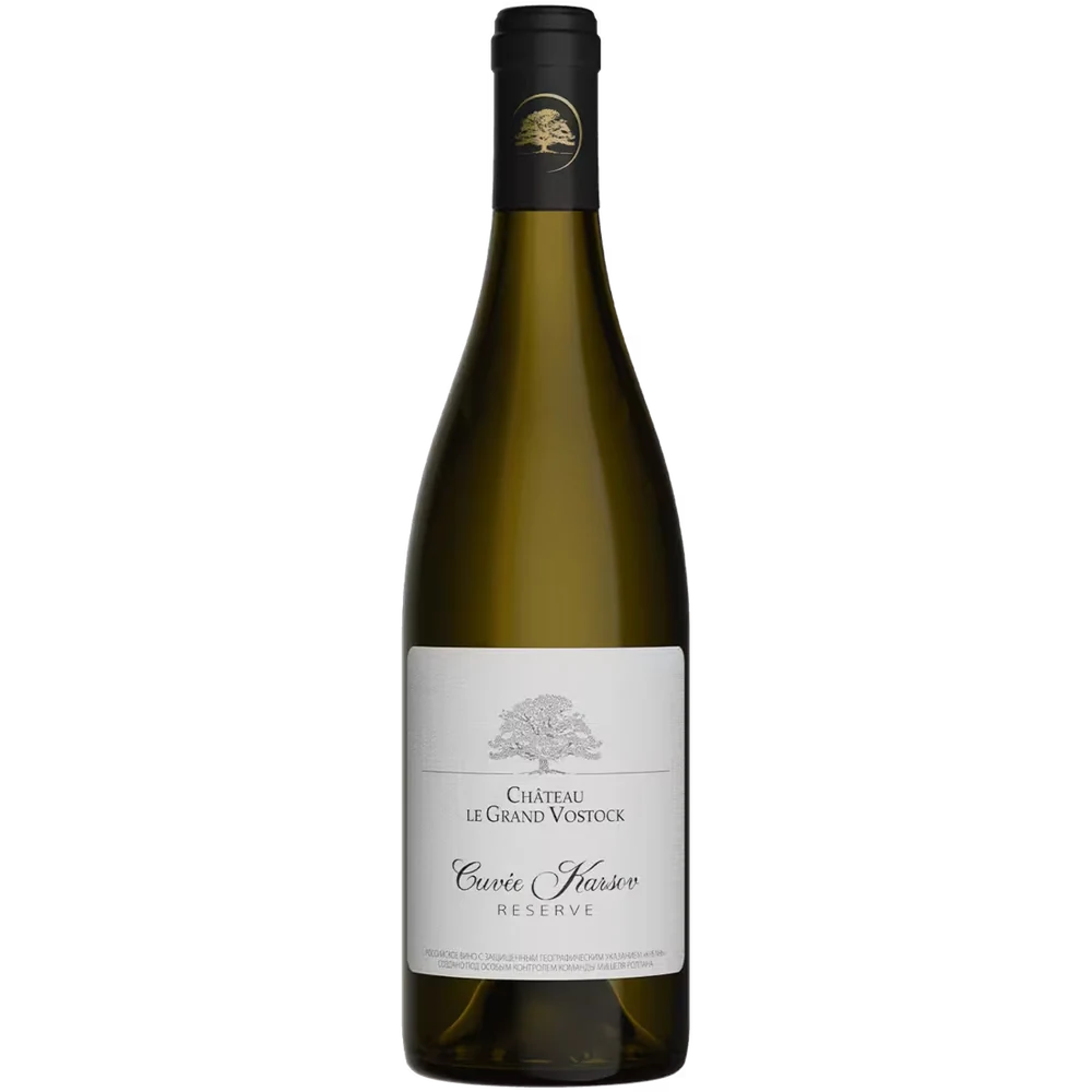 Вино Chateau le Grand Vostock Cuvee Karsov Reserve белое сухое, 0,75 л — Россия