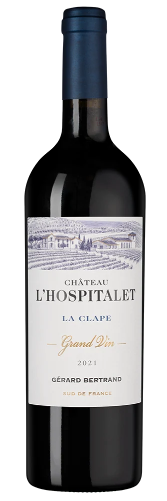 Вино Chateau l’Hospitalet Grand Vin Rouge, Gerard Bertrand, 0,75 л — Франция