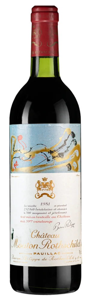 Вино Chateau Mouton Rothschild, 0,75 л — Франция