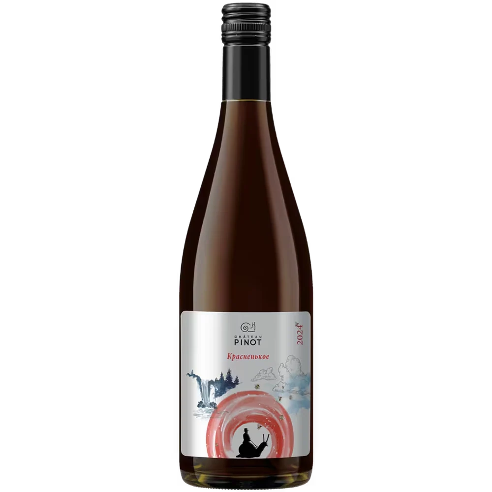 Вино Chateau Pinot Красненькое красное сухое, 0,75 л — Россия