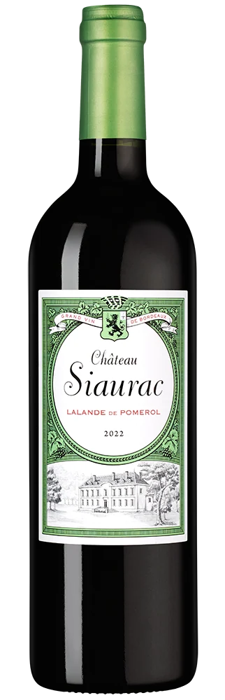 Вино Chateau Siaurac, Chаteau Siaurac, 0,75 л — Франция