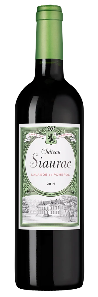 Вино Chateau Siaurac (Lalande-de-Pomerol), Chаteau Siaurac, 0,75 л — Франция