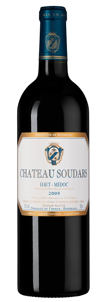 Вино Chateau Soudars (Haut-Medoc), 0,75 л — Франция