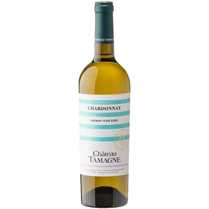 Вино Chateau Tamagne Chardonnay белое сухое, 0,75 л — Россия