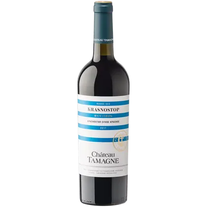 Вино Chateau Tamagne Krasnostop красное сухое, 0,75 л — Россия