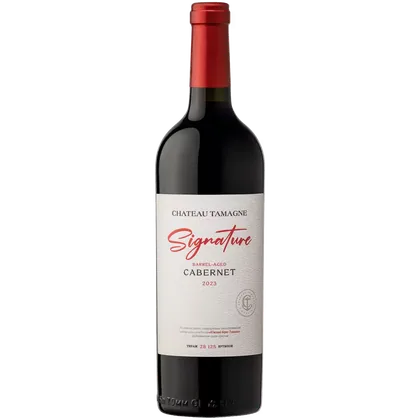 Вино Chateau Tamagne Signature Cabernet красное сухое, 0,75 л — Россия