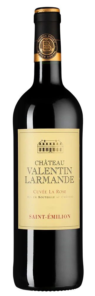 Вино Chateau Valentin Larmande Cuvee La Rose, Maison Bouey, 0,75 л — Франция