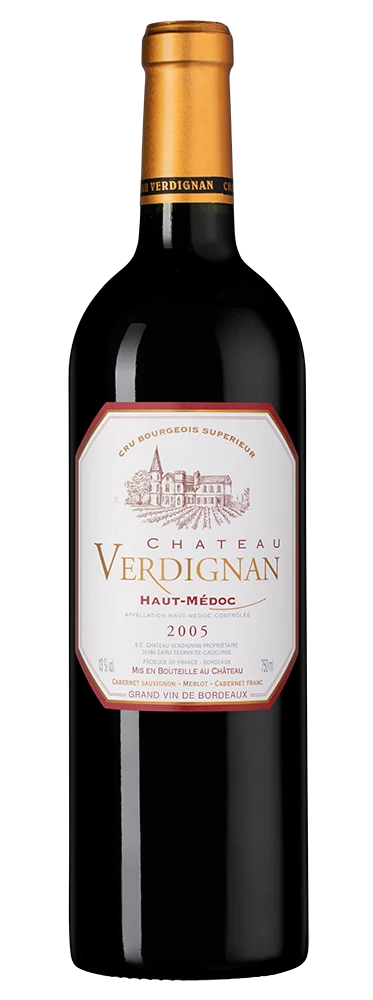 Вино Chateau Verdignan (Haut-Medoc), 0,75 л — Франция