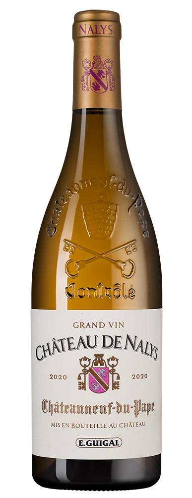 Вино Chateauneuf-du-Pape Chateau de Nalys Blanc, Guigal, 0,75 л — Франция