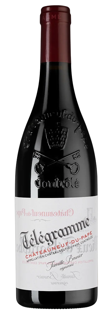 Вино Chateauneuf-du-Pape Telegramme, Vignobles Brunier, 0,75 л — Франция