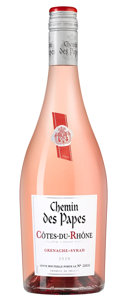 Вино Chemin des Papes Cotes du Rhone Rose, GCF, 0,75 л — Франция