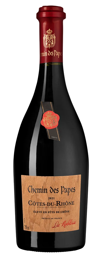 Вино Chemin des Papes La Noblesse Cotes-du-Rhone, GCF, 0,75 л — Франция