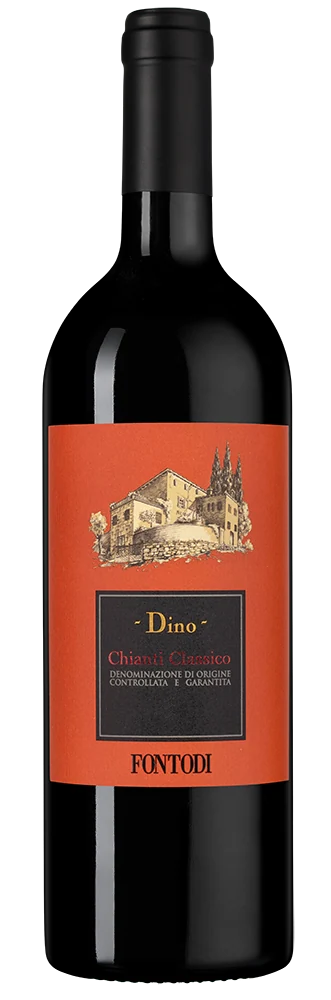 Вино Chianti Classico Dino, Fontodi, 0,75 л — Италия