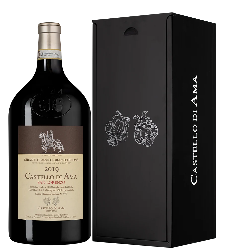 Вино Chianti Classico Gran Selezione San Lorenzo, Castello di Ama, 3 л — Италия