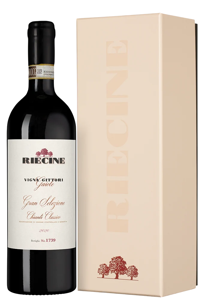 Вино Chianti Classico Gran Selezione Vigna Gittori в подарочной упаковке, Riecine, 0,75 л — Италия