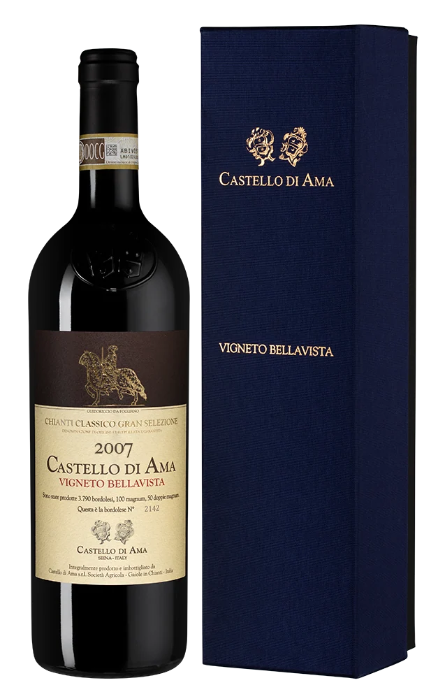Вино Chianti Classico Gran Selezione Vigneto Bellavista, Castello di Ama, 0,75 л — Италия