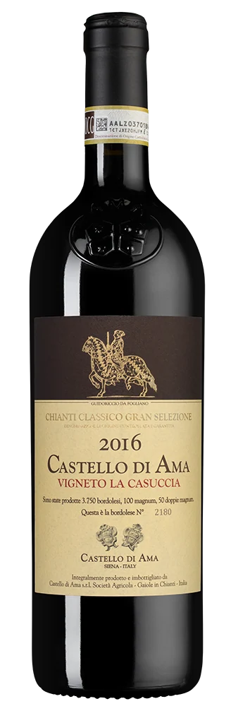 Вино Chianti Classico Gran Selezione Vigneto La Casuccia в подарочной упаковке, Castello di Ama, 0,75 л — Италия
