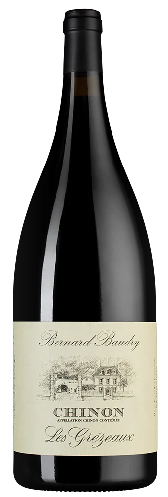 Вино Chinon Les Grezeaux, Domaine Bernard Baudry, 1,5 л — Франция