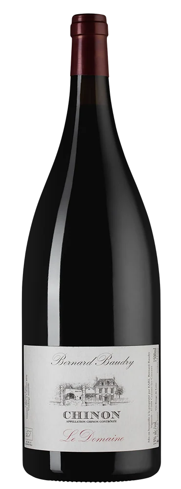 Вино Chinon Rouge, Domaine Bernard Baudry, 1,5 л — Франция