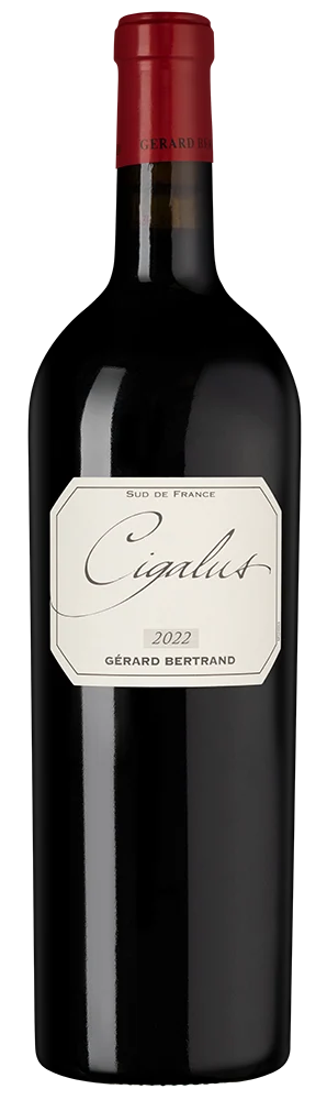 Вино Cigalus Rouge, Gerard Bertrand, 0,75 л — Франция