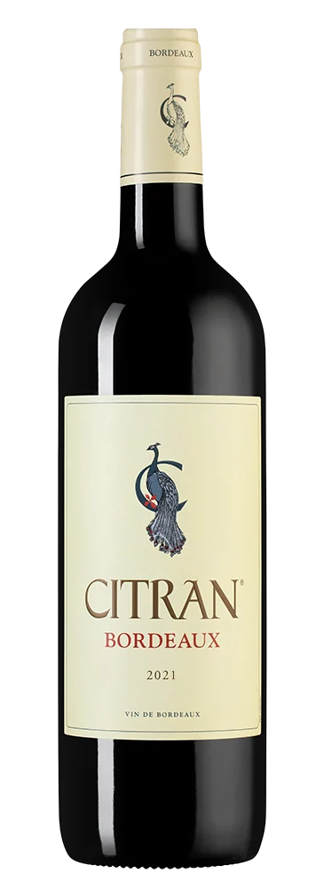 Вино Citran Bordeaux Rouge, Chateau Citran, 0,75 л — Франция