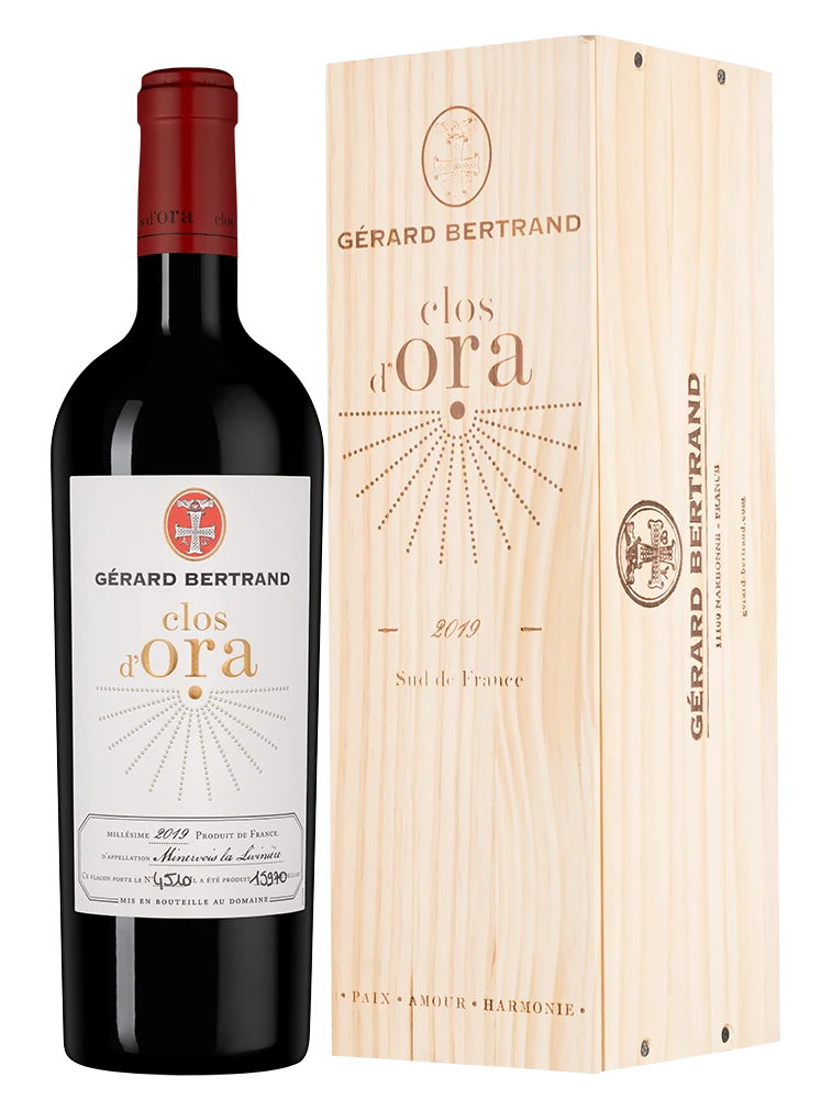 Вино Clos d'Ora в подарочной упаковке, Gerard Bertrand, 0,75 л — Франция