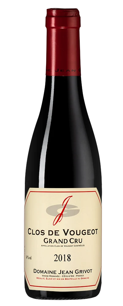 Вино Clos de Vougeot Grand Cru, Domaine Jean Grivot, 0,375 л — Франция
