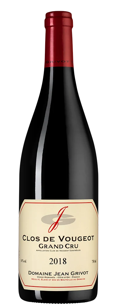 Вино Clos de Vougeot Grand Cru, Domaine Jean Grivot, 0,75 л — Франция