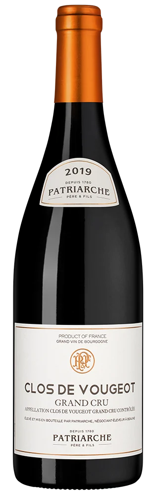 Вино Clos de Vougeot Grand Cru, Patriarche, 0,75 л — Франция