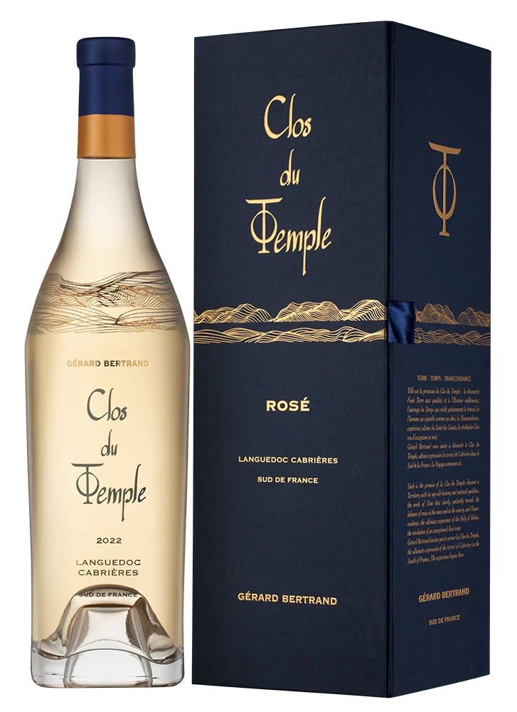 Вино Clos du Temple Rose в подарочной упаковке, Gerard Bertrand, 0,75 л — Франция