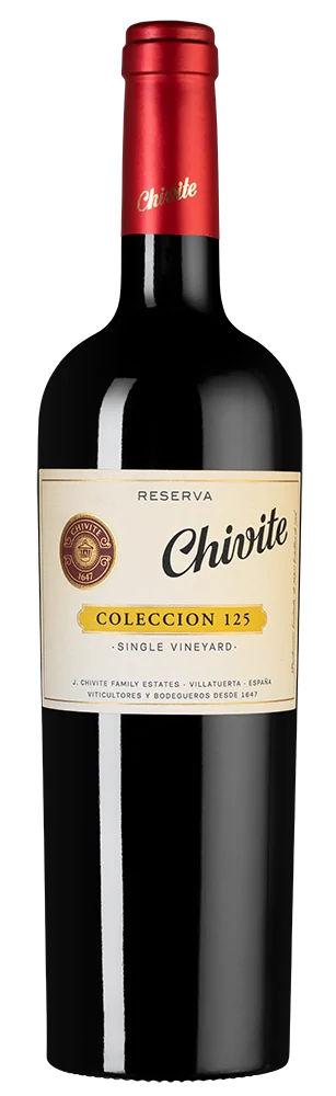 Вино Coleccion 125 Reserva, Bodegas Chivite, 0,75 л — Испания