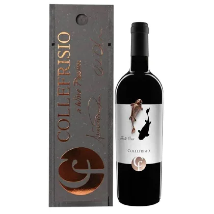 Вино Collefrisio Montepulciano d’Abruzzo In&Out DOP (wooden gift box), 0,75 л — Италия