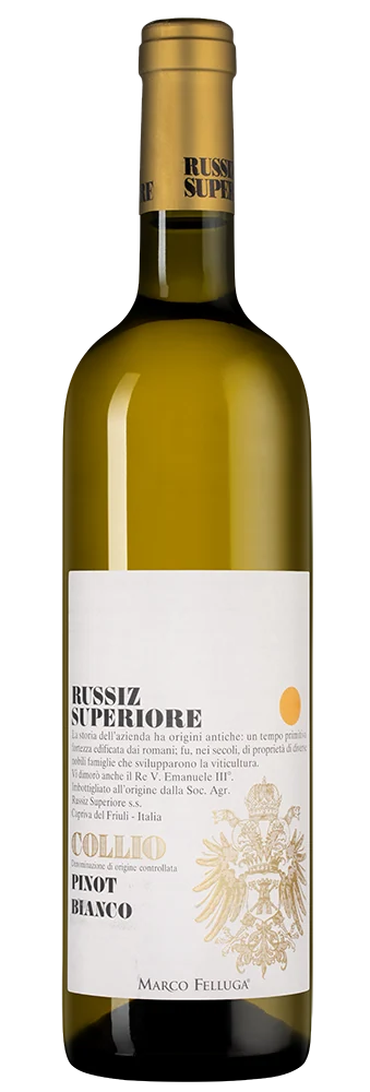 Вино Collio Pinot Bianco, Russiz Superiore, 0,75 л — Италия