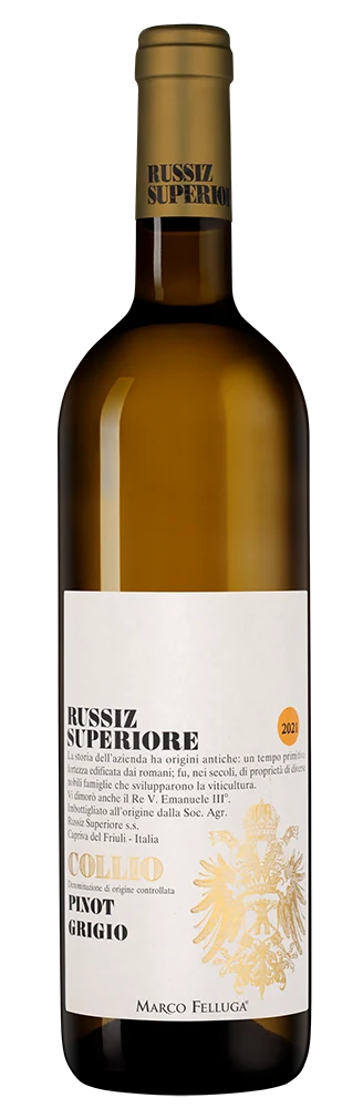 Вино Collio Pinot Grigio, Russiz Superiore, 0,75 л — Италия
