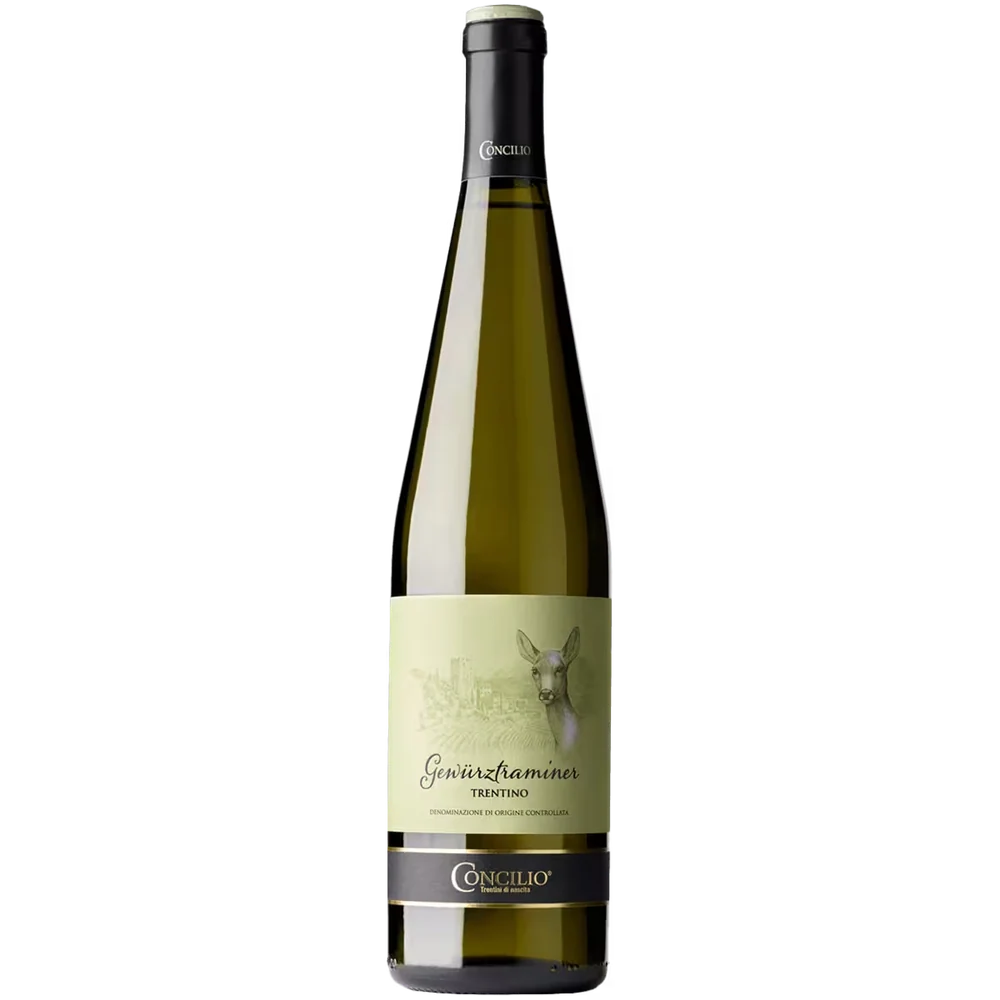 Вино Concilio Gewurztraminer белое сухое, 0,75 л — Италия