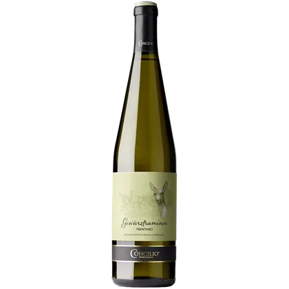 Вино Concilio Gewurztraminer белое сухое, 0,75 л — Италия