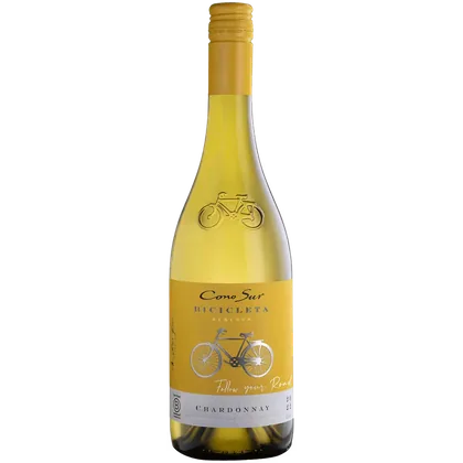 Вино Cono Sur Bicicleta Chardonnay белое сухое, 0,75 л — Чили