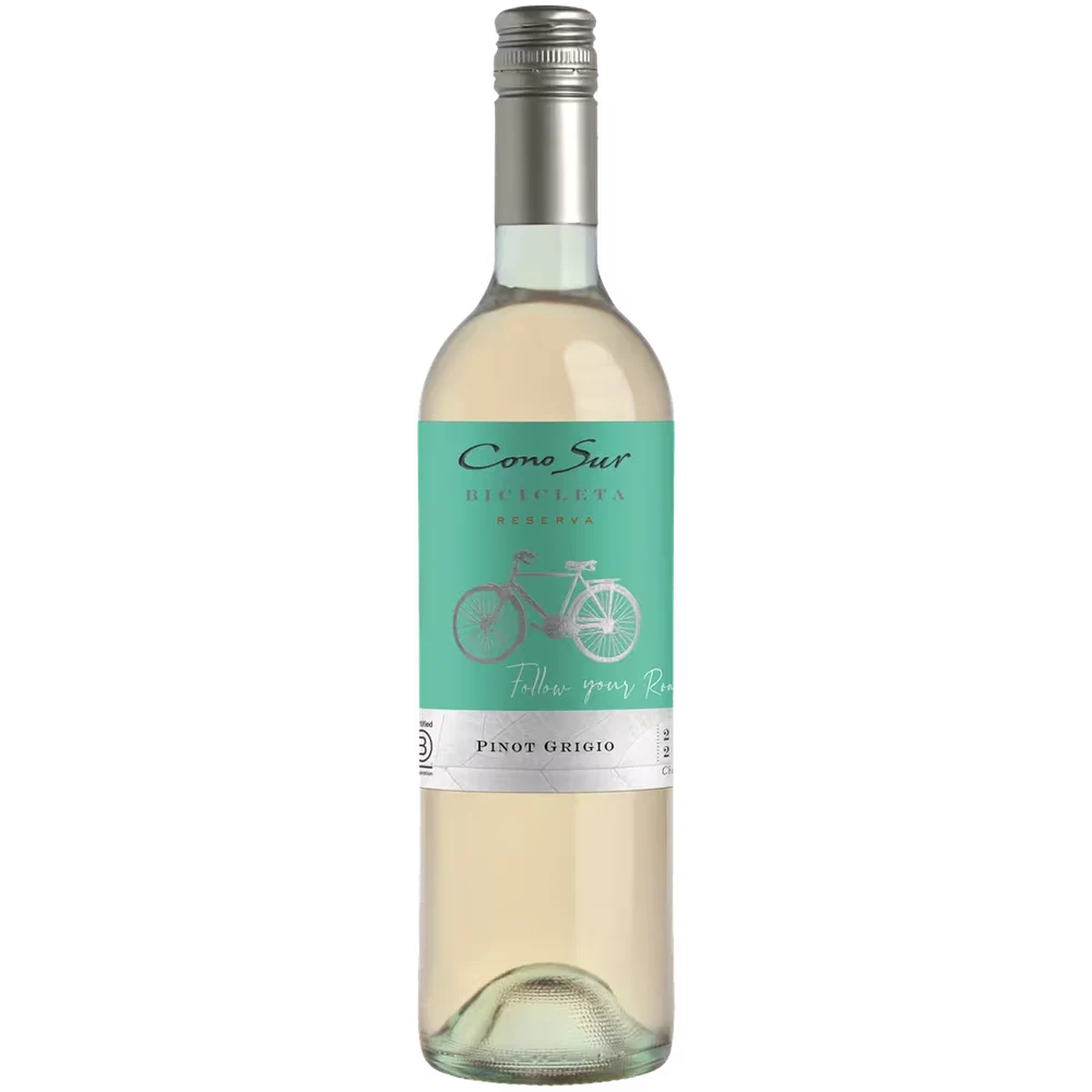 Вино Cono Sur Bicicleta Pinot Grigio белое полусухое 0,75 л — Чили