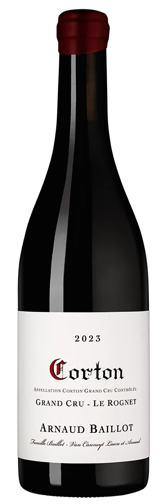Вино Corton Grand Cru Le Rognet, Arnaud Baillot, 0,75 л — Франция