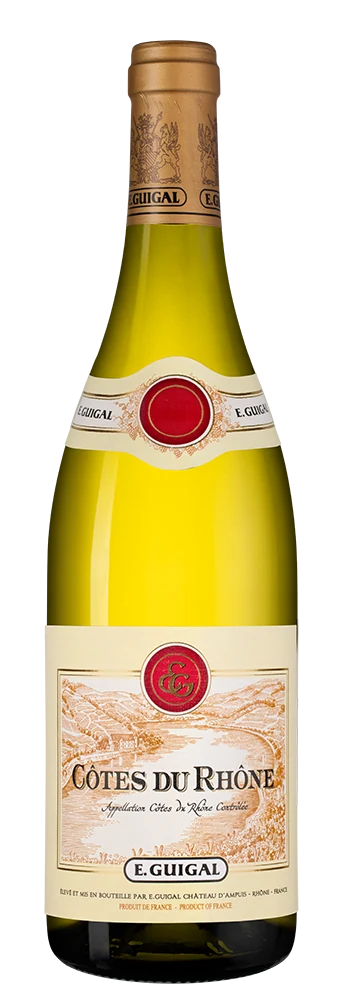 Вино Cotes du Rhone Blanc, Guigal, 0,75 л — Франция