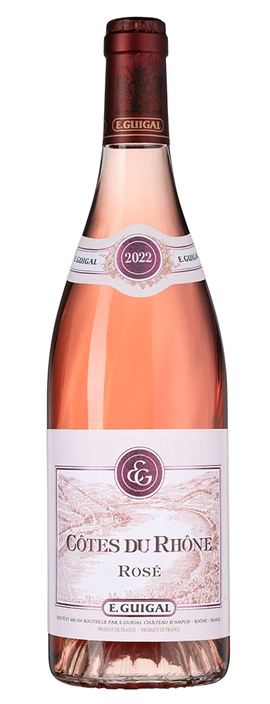 Вино Cotes du Rhone Rose, Guigal, 0,75 л — Франция