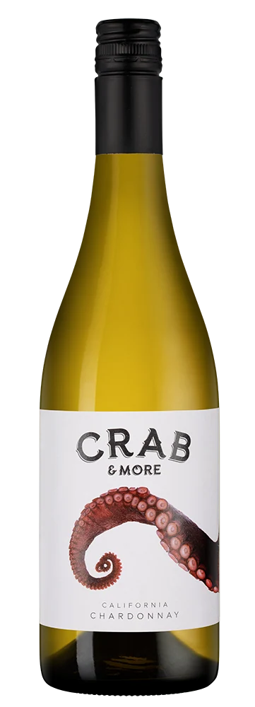 Вино Crab & More Chardonnay, Bronco Wine Company, 0,75 л — США