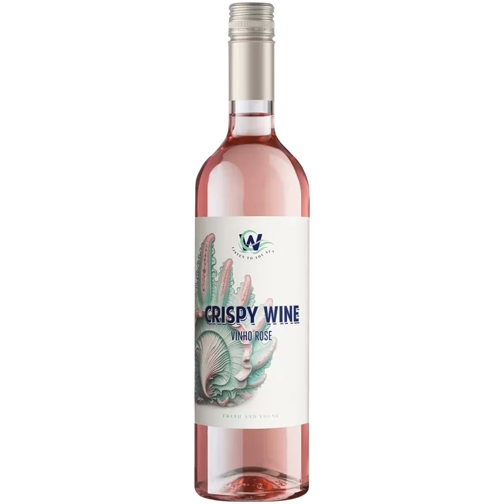 Вино Crispy Wine розовое полусухое, 0,75 л — Россия