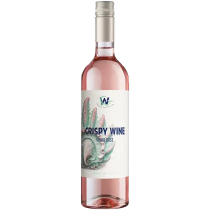 Вино Crispy Wine розовое полусухое, 0,75 л — Россия