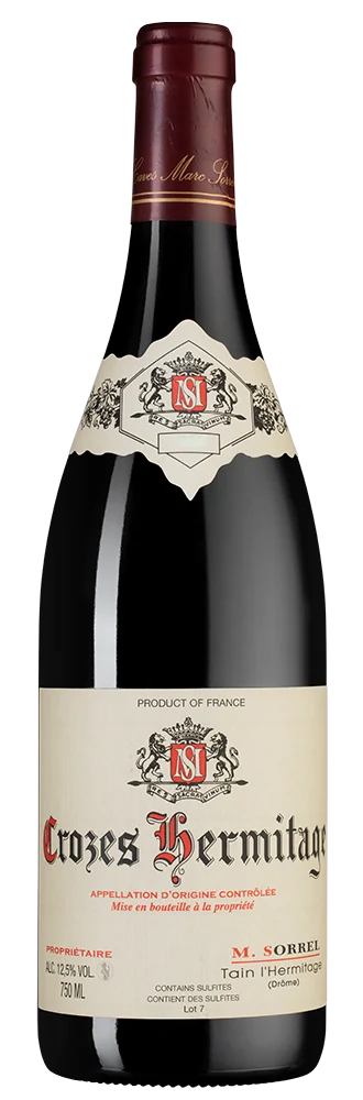 Вино Crozes-Hermitage Rouge, Domaine Marc Sorrel, 0,75 л — Франция