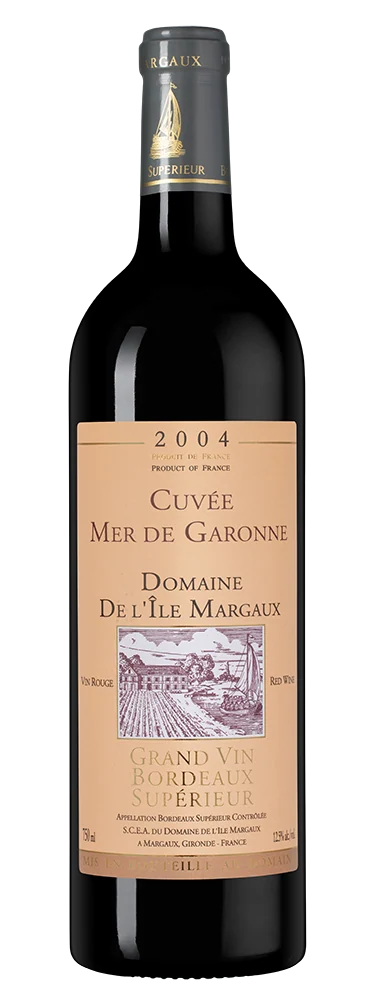Вино Cuvee Mer de Garonne, Domaine de l'Ile Margaux, 0,75 л — Франция