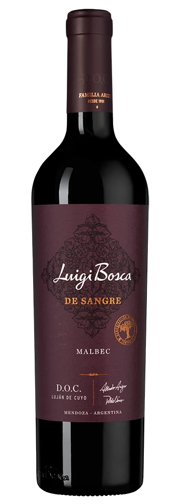 Вино De Sangre Malbec, Luigi Bosca, 0,75 л — Аргентина