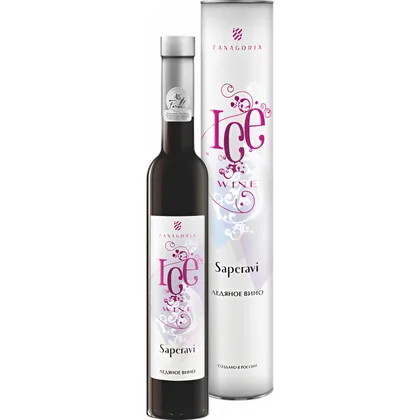 Десертное вино Fanagoria Ice Wine Saperavi (gift box), 0,375 л — Россия